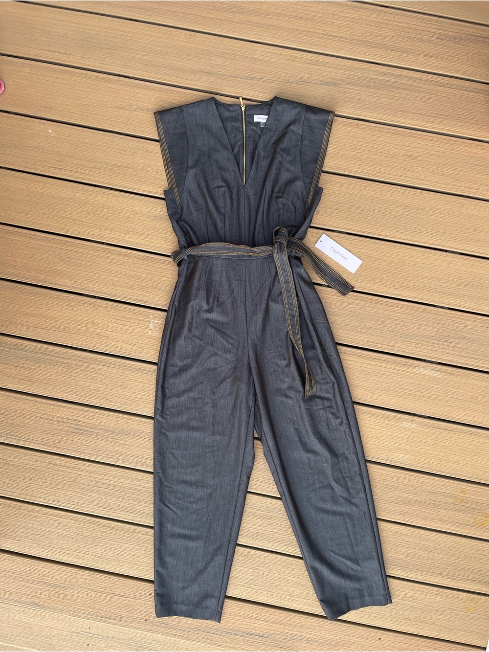 CK V-Neck Jumpsuit